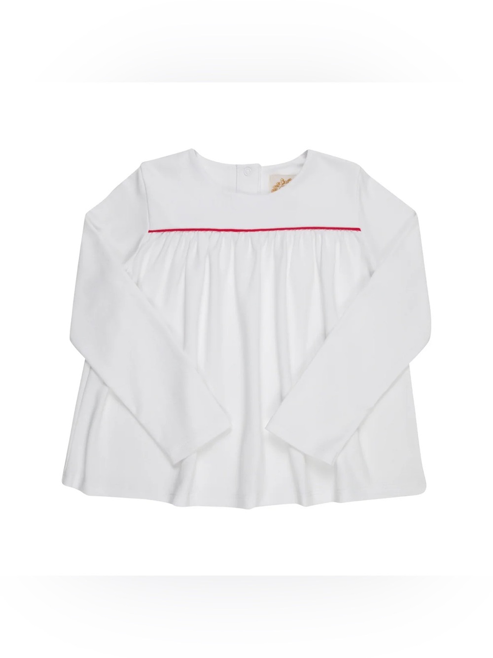NWT TBBC 100% Pima Cotton Long Sleeve Dowell Day Top size 2T